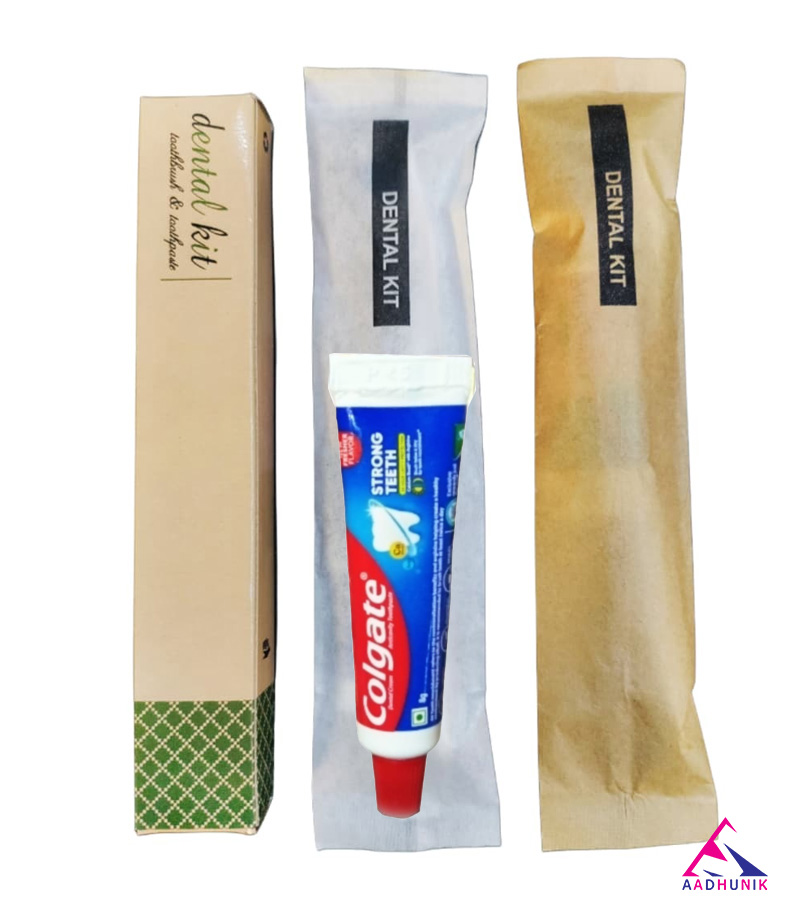 dental kit toothbrush with colgate