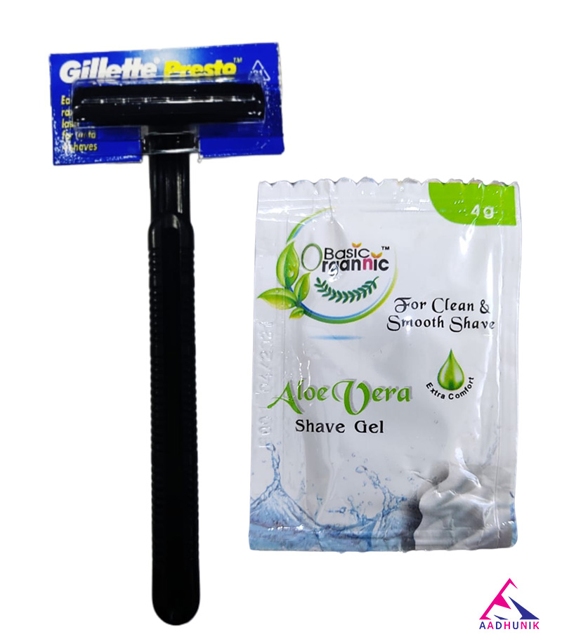 GILLETTE RAZOR WITH BO GEL