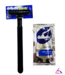 GILLETTE RAZOR WITH GILLETTE GEL