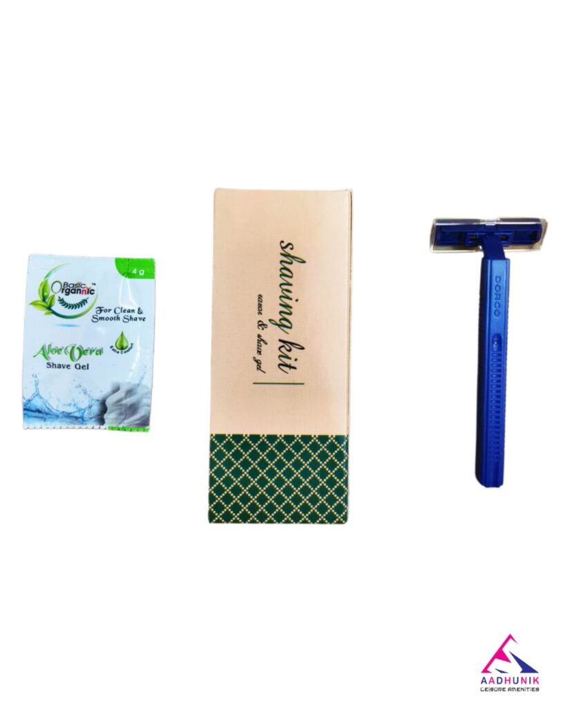 SHAVING KIT IN BOX (DORCO WITH BO GEL)