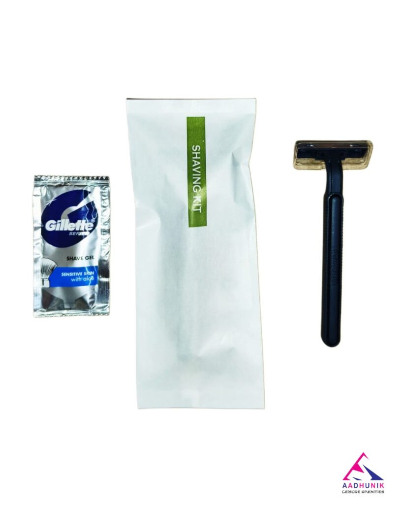Gillette Presto Razor with Gillette Gel SHAVING KIT