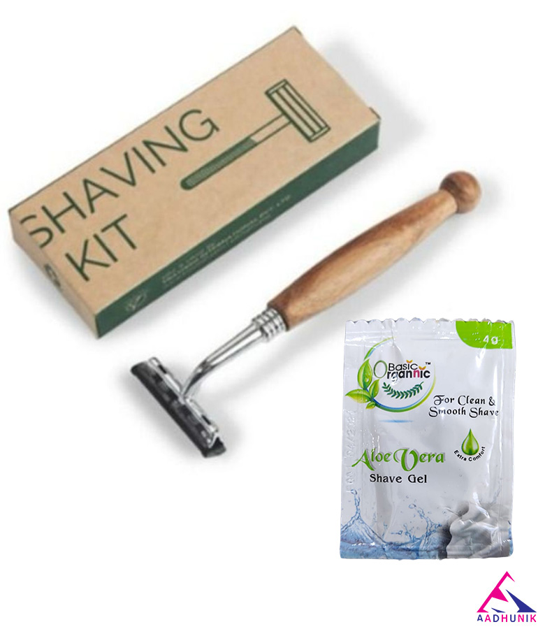 SHAVING KIT IN BOX (DORCO WITH BO GEL)